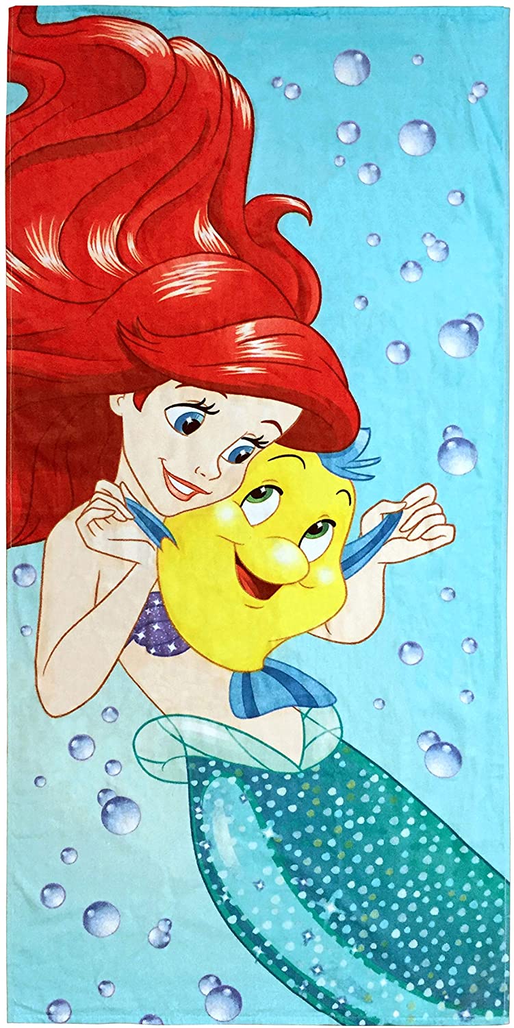 Detail Disney Ariel Beach Towel Nomer 9