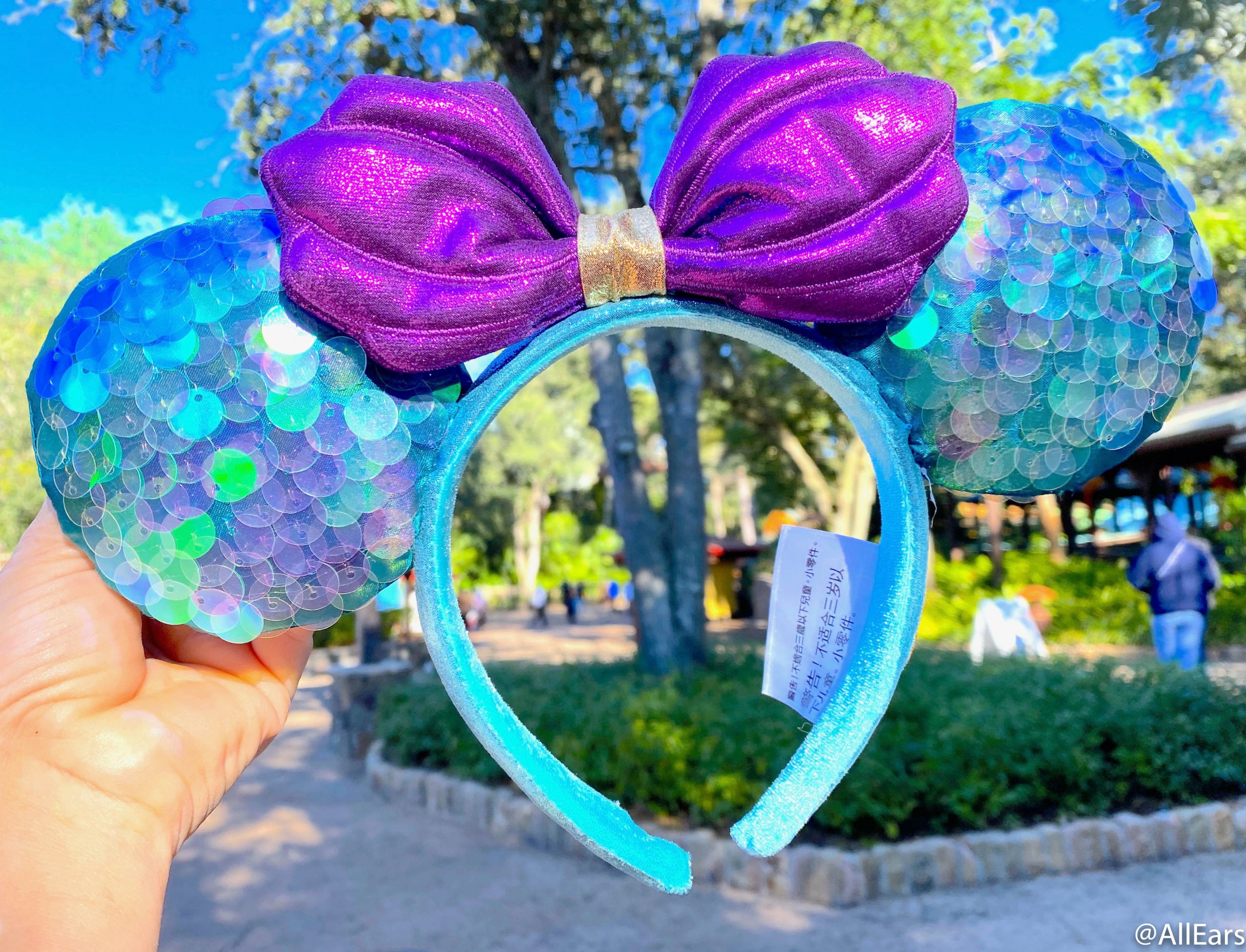 Detail Disney Ariel Mickey Ears Nomer 21