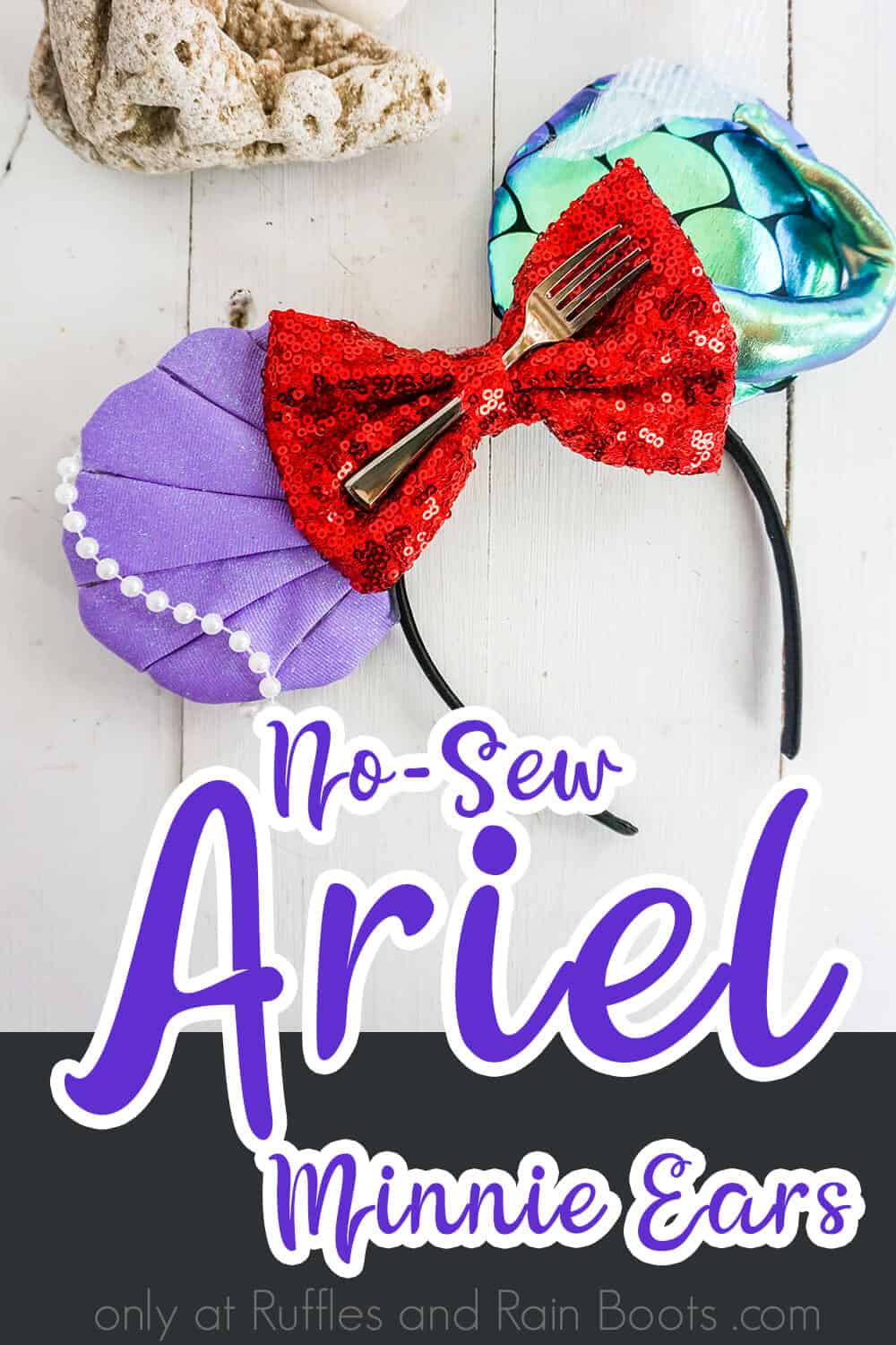 Detail Disney Ariel Mickey Ears Nomer 33