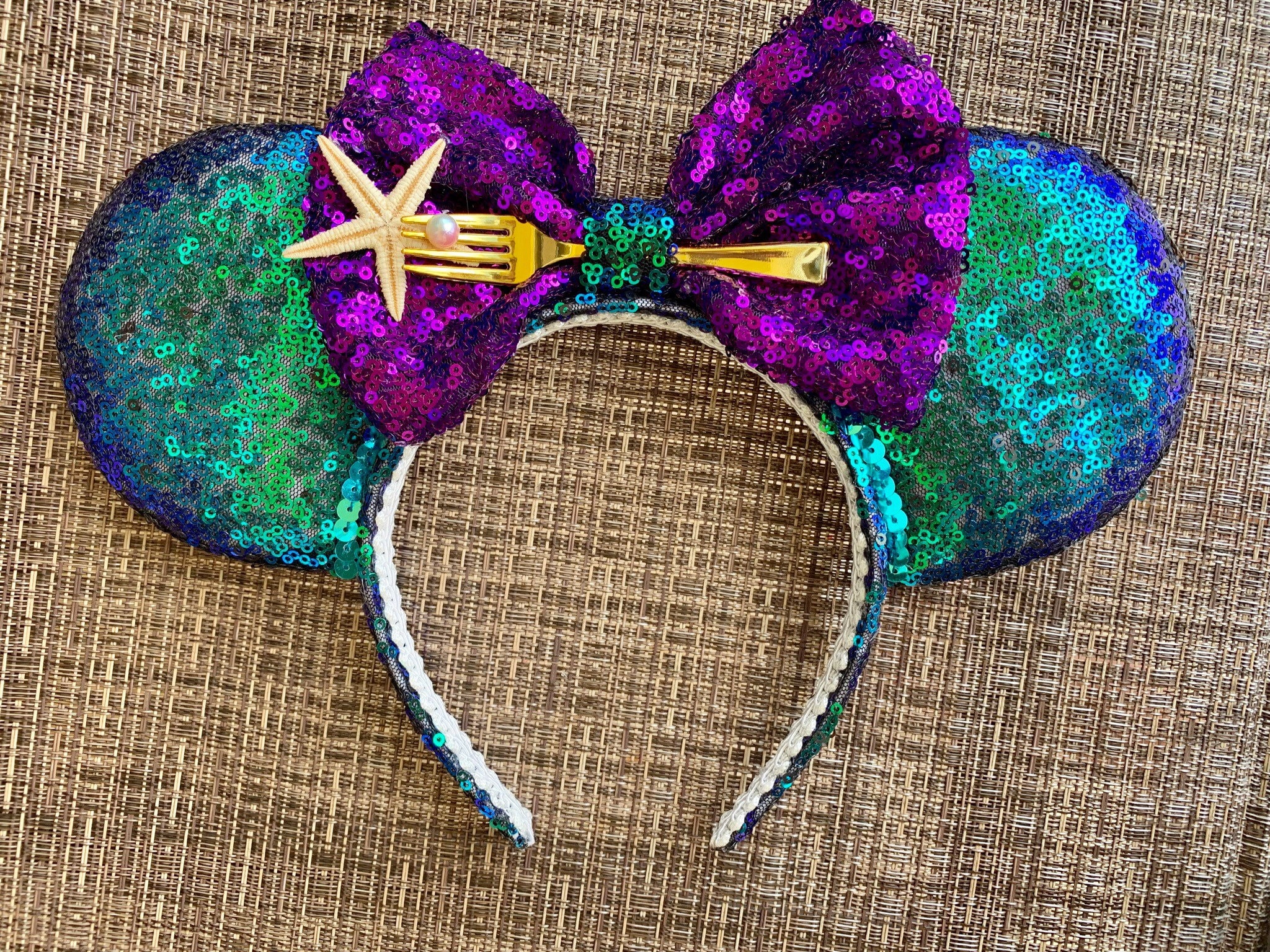 Detail Disney Ariel Mickey Ears Nomer 5