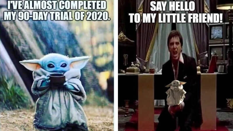 Detail Disney Baby Yoda Meme Nomer 40