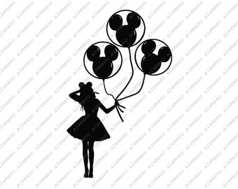 Detail Disney Balloon Clipart Nomer 26