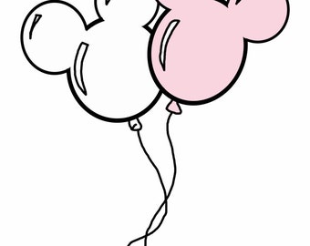 Detail Disney Balloon Clipart Nomer 10