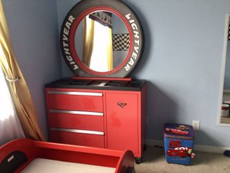 Detail Disney Cars Dresser And Mirror Nomer 4