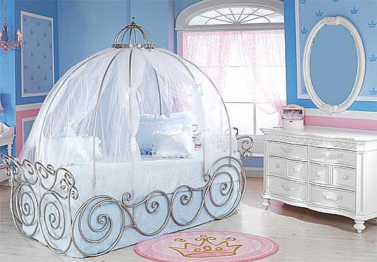 Detail Disney Cinderella Carriage Bed Nomer 21