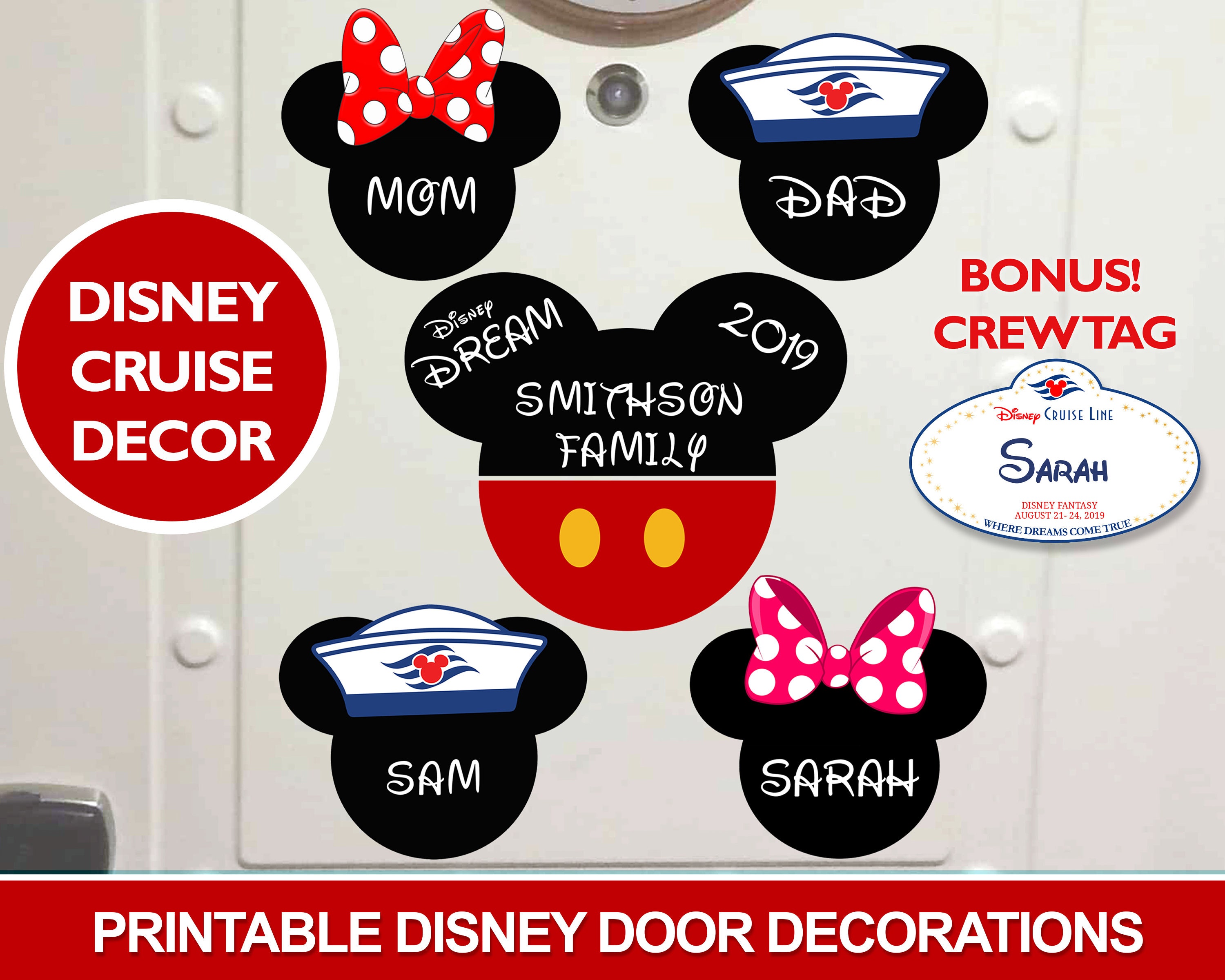 Detail Disney Cruise Door Magnets Free Nomer 18