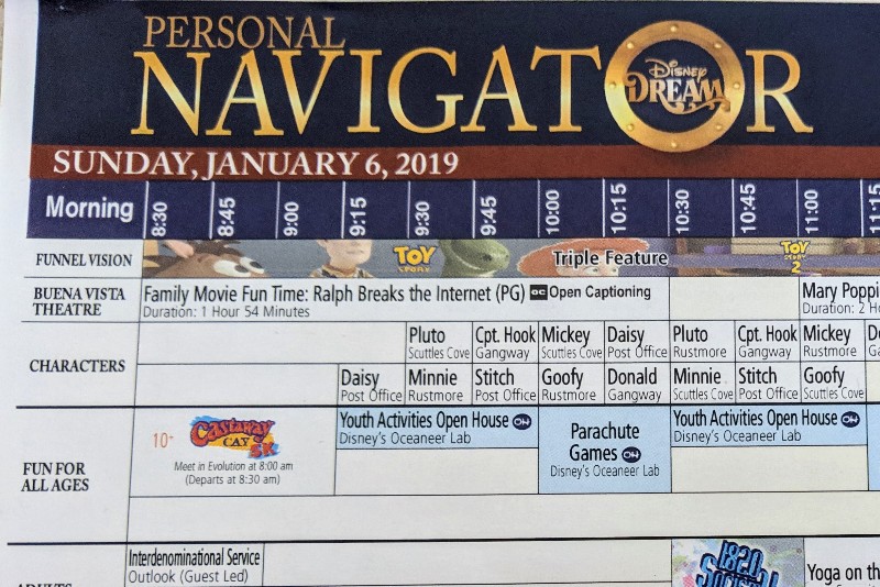 Detail Disney Cruise Personal Navigator Nomer 13