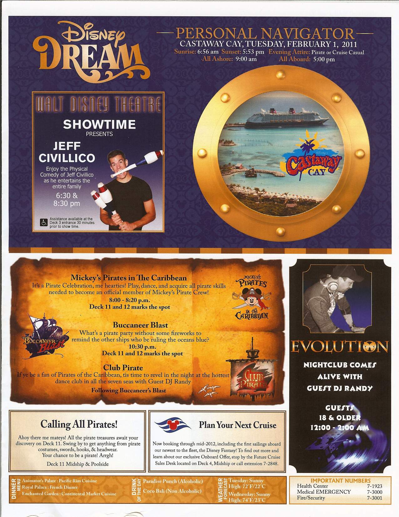 Detail Disney Cruise Personal Navigator Nomer 16