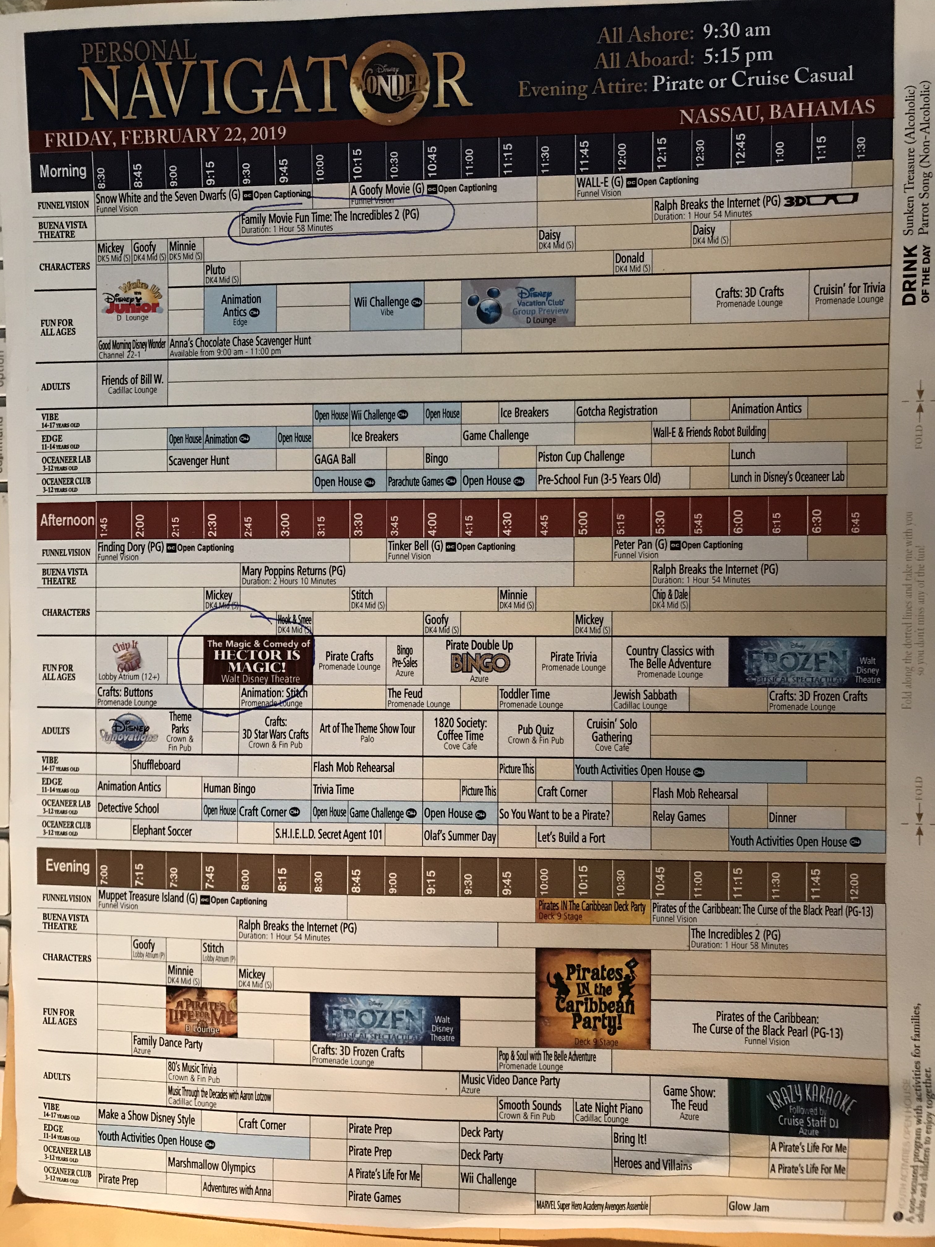 Detail Disney Cruise Personal Navigator Nomer 36