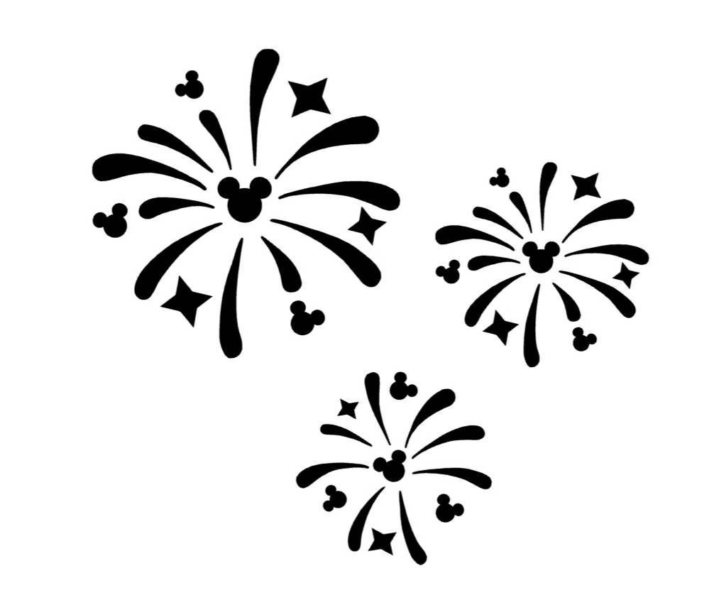 Detail Disney Fireworks Clipart Nomer 2