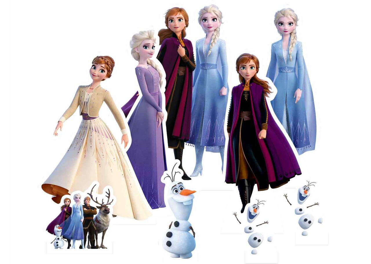 Detail Disney Frozen Cutouts Nomer 13