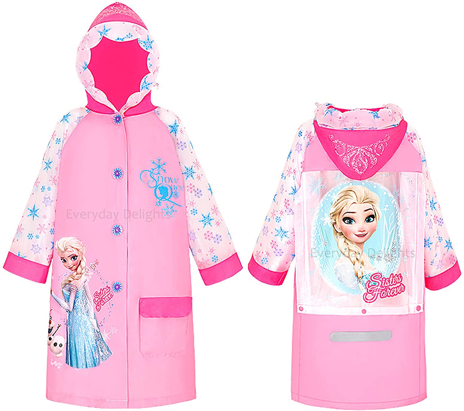 Detail Disney Frozen Raincoat Nomer 2