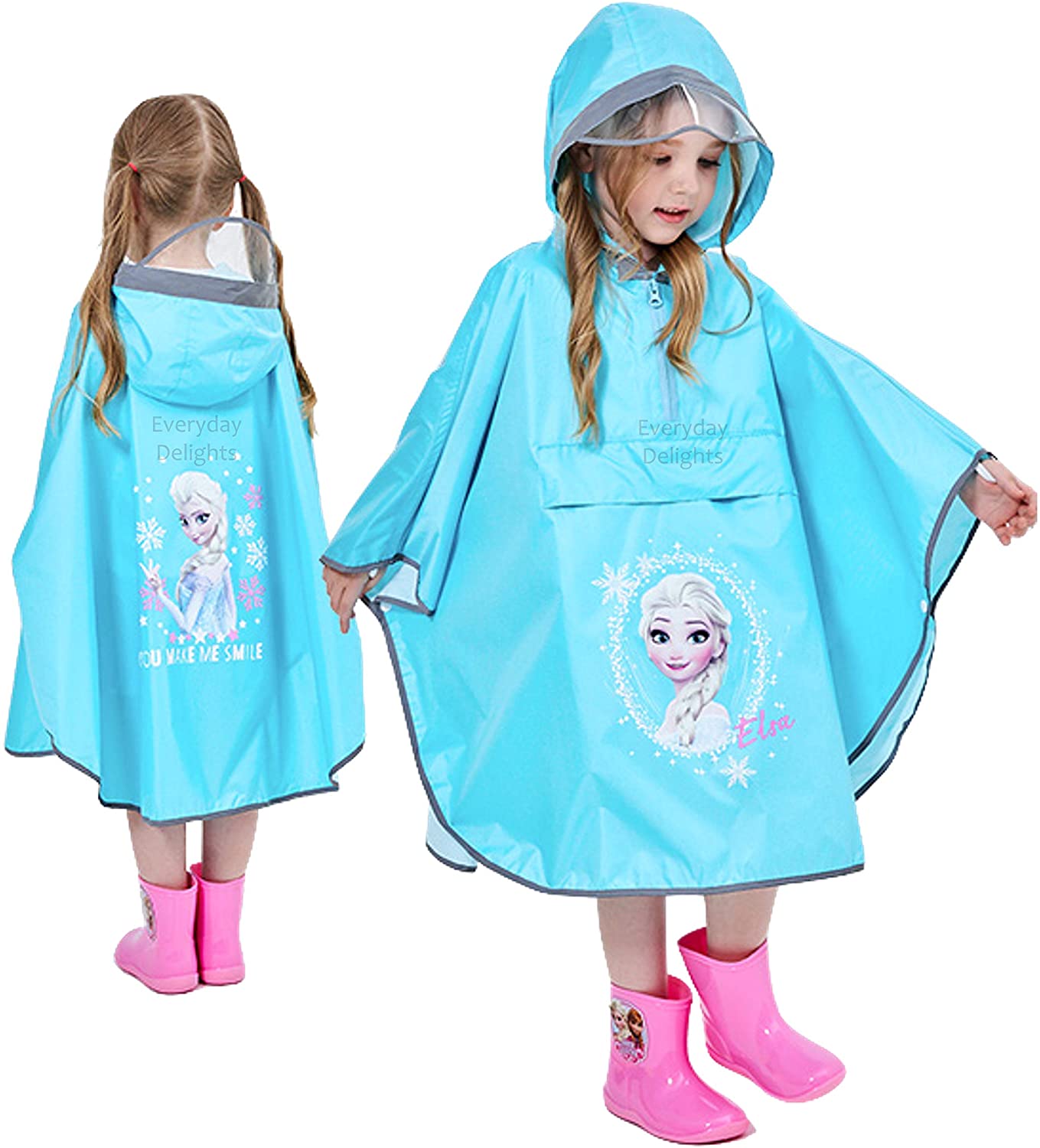 Detail Disney Frozen Raincoat Nomer 10