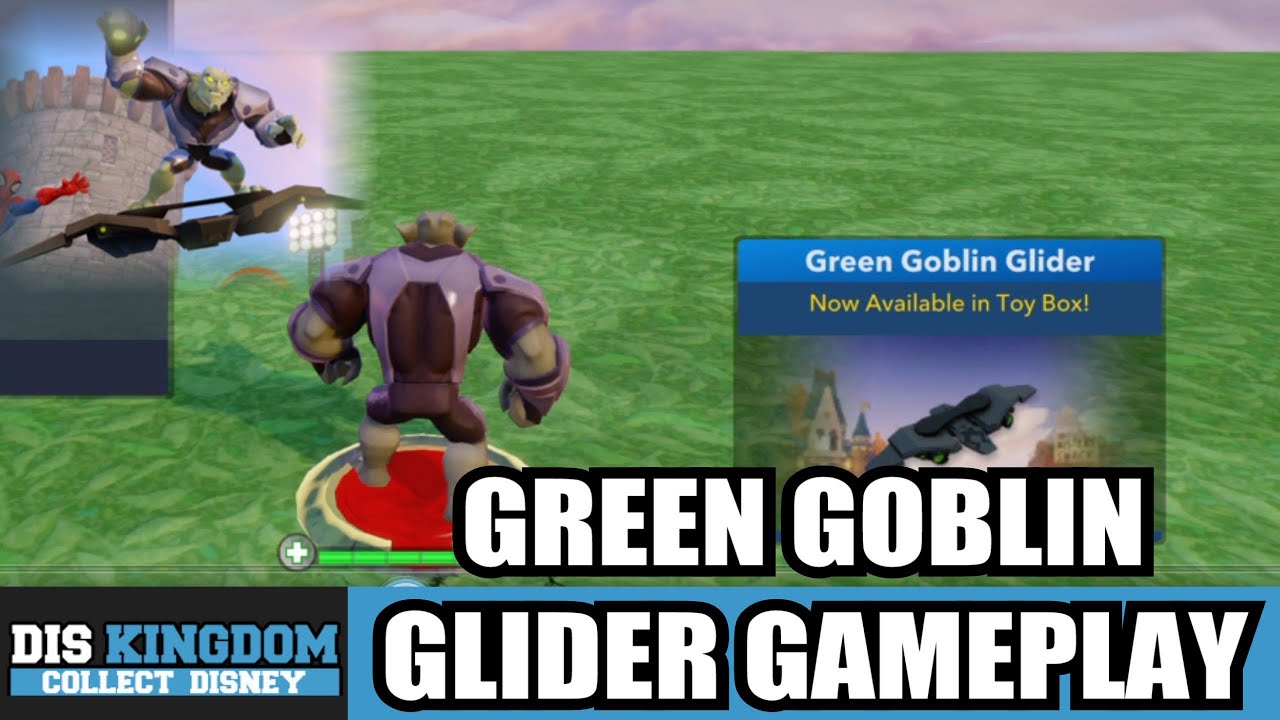 Detail Disney Infinity Green Goblin Glider Nomer 9