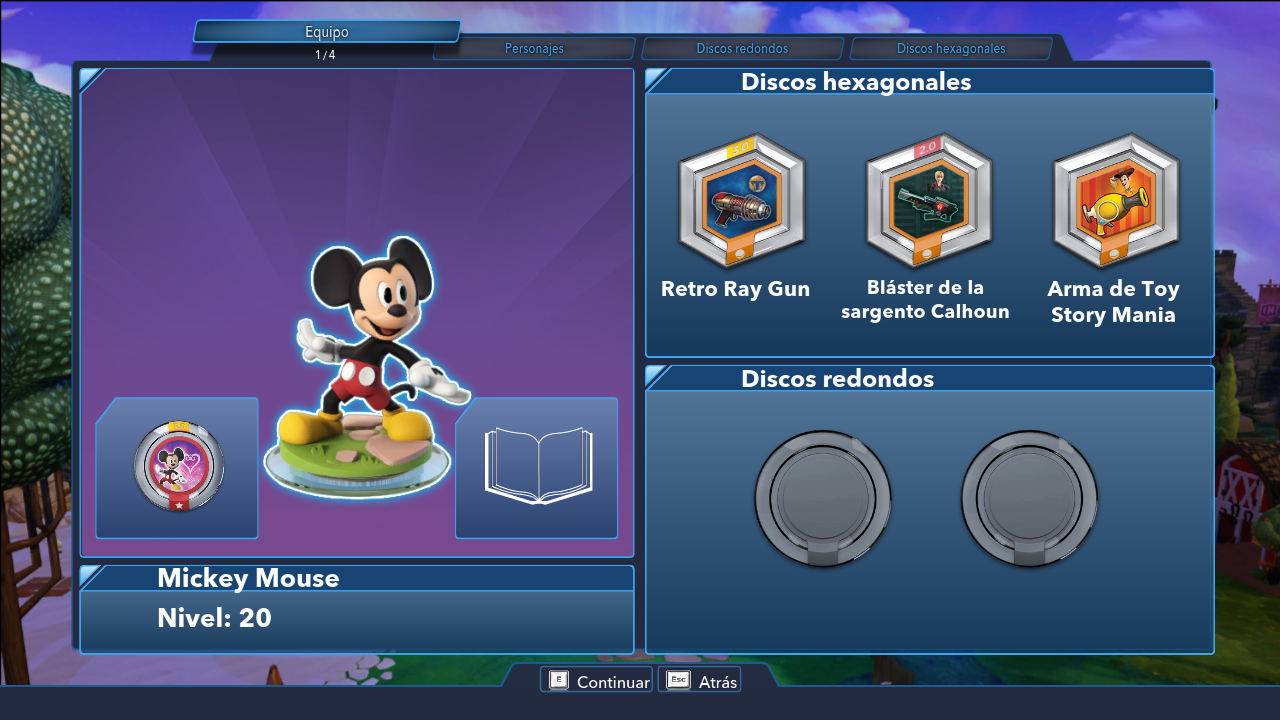 Detail Disney Infinity King Mickey Power Disc Nomer 17