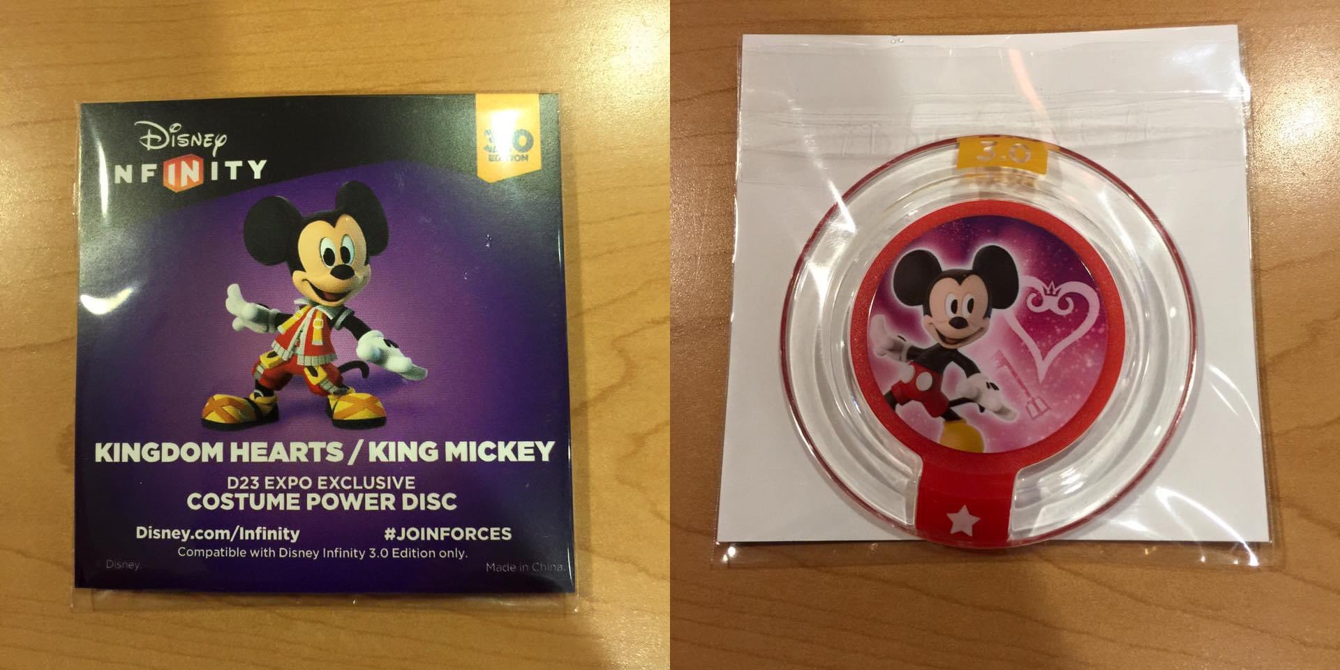 Detail Disney Infinity King Mickey Power Disc Nomer 45