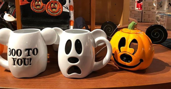 Detail Disney Mickey Ghost Mug Nomer 3