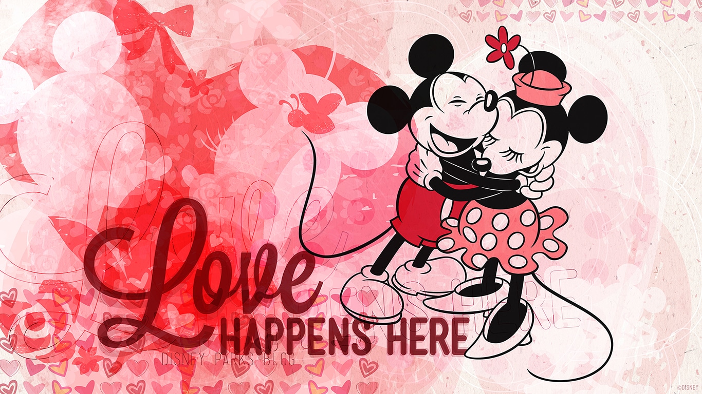 Disney Valentines Day Wallpaper - KibrisPDR