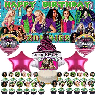 Detail Disney Zombies Birthday Banner Nomer 13