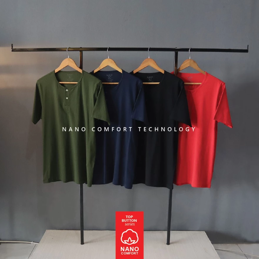 Detail Display Kaos Polos Nomer 40