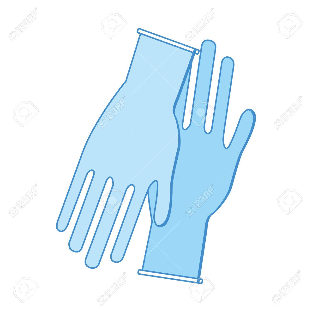 Detail Disposable Gloves Clipart Nomer 5