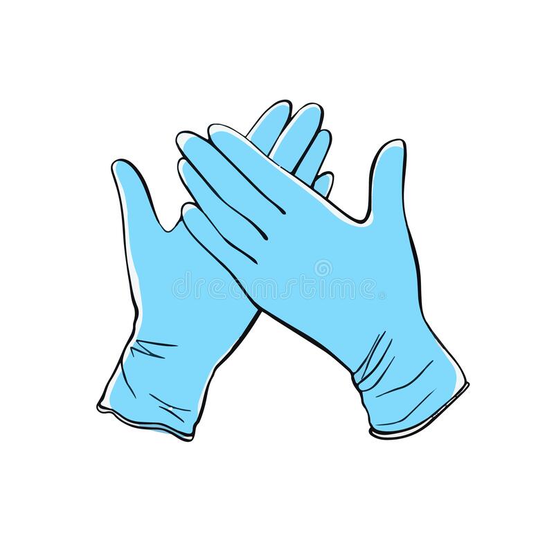 Detail Disposable Gloves Clipart Nomer 49