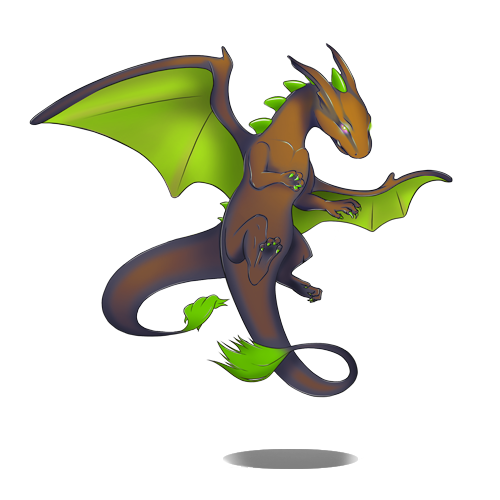 Detail Drache 2d Nomer 2