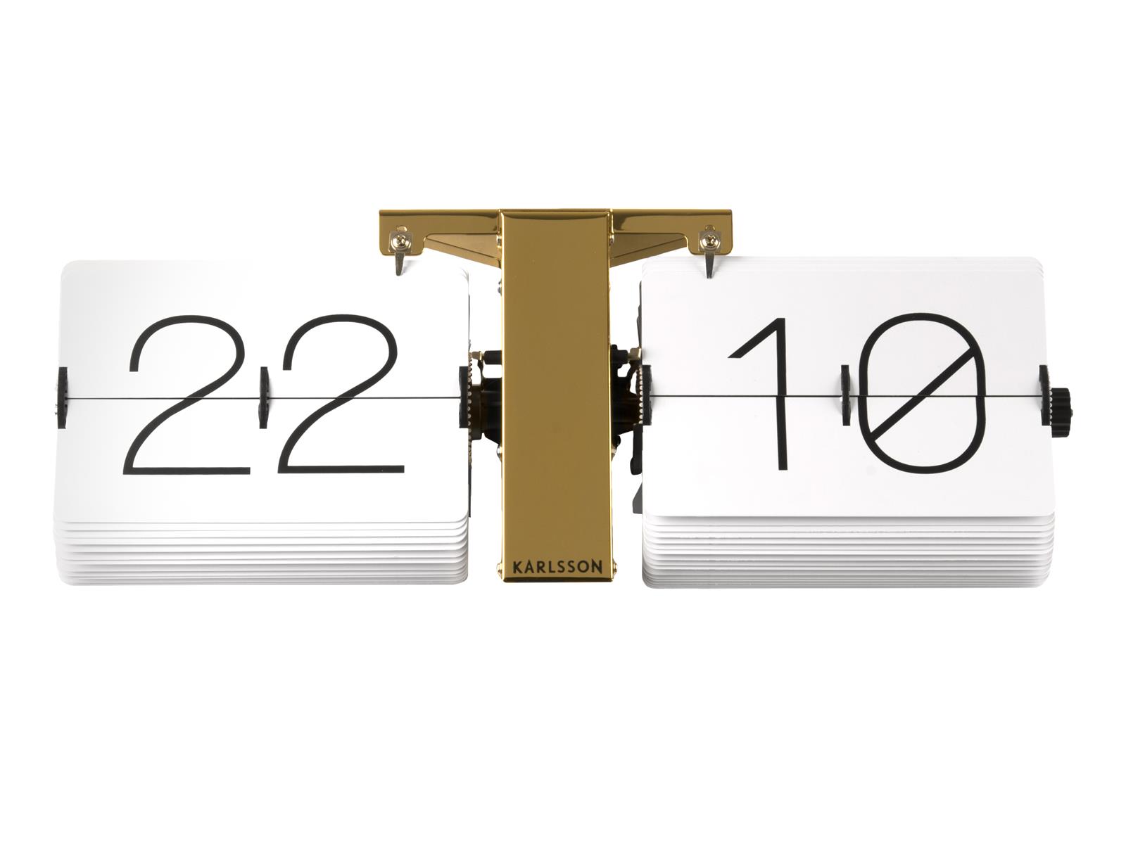 Detail Flip Uhr Wand Nomer 12