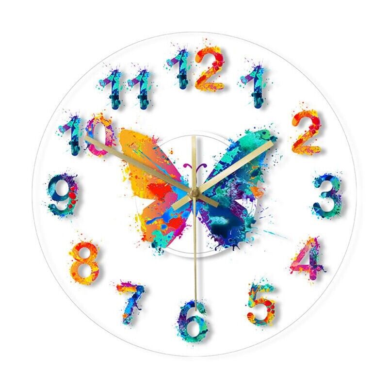 Detail Flip Uhr Wand Nomer 13