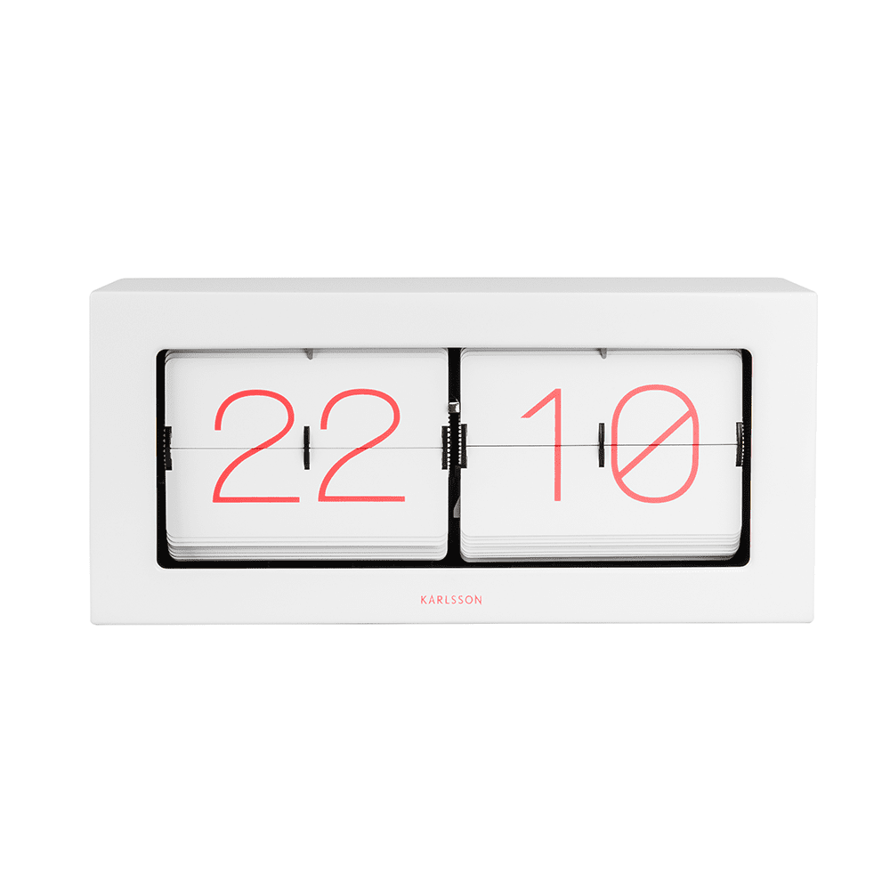 Detail Flip Uhr Wand Nomer 16