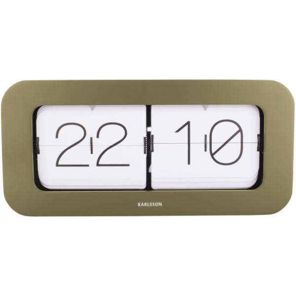 Detail Flip Uhr Wand Nomer 17