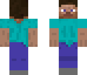 Detail Minecraft Steve Head Nomer 2