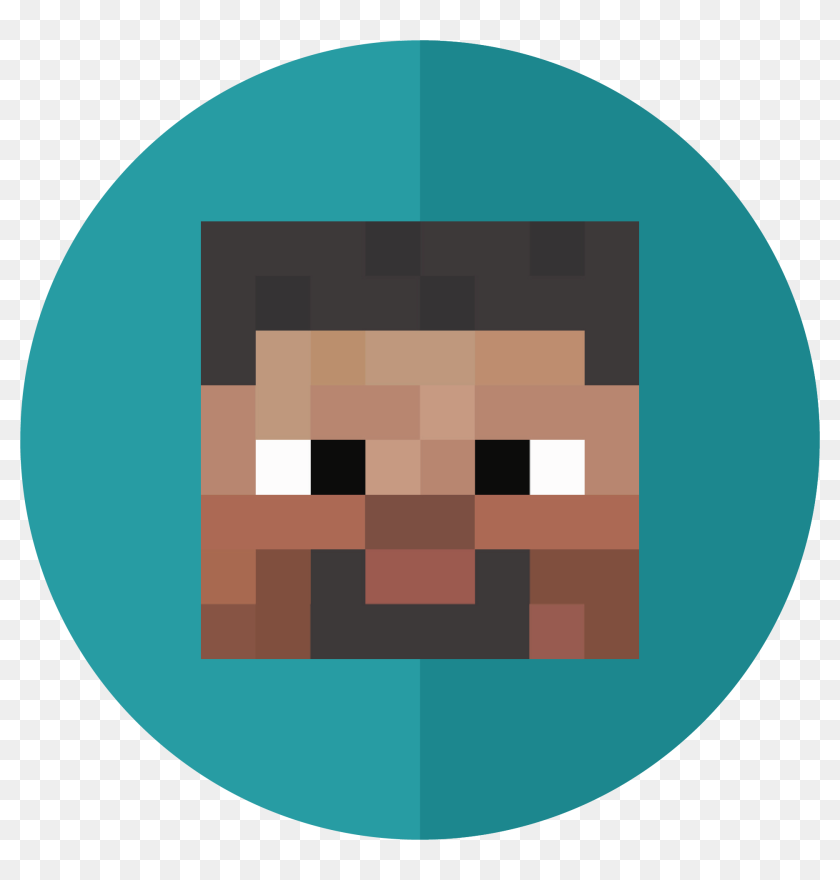 Detail Minecraft Steve Head Nomer 21