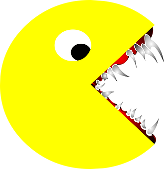 Detail Pac Man Farbe Nomer 10