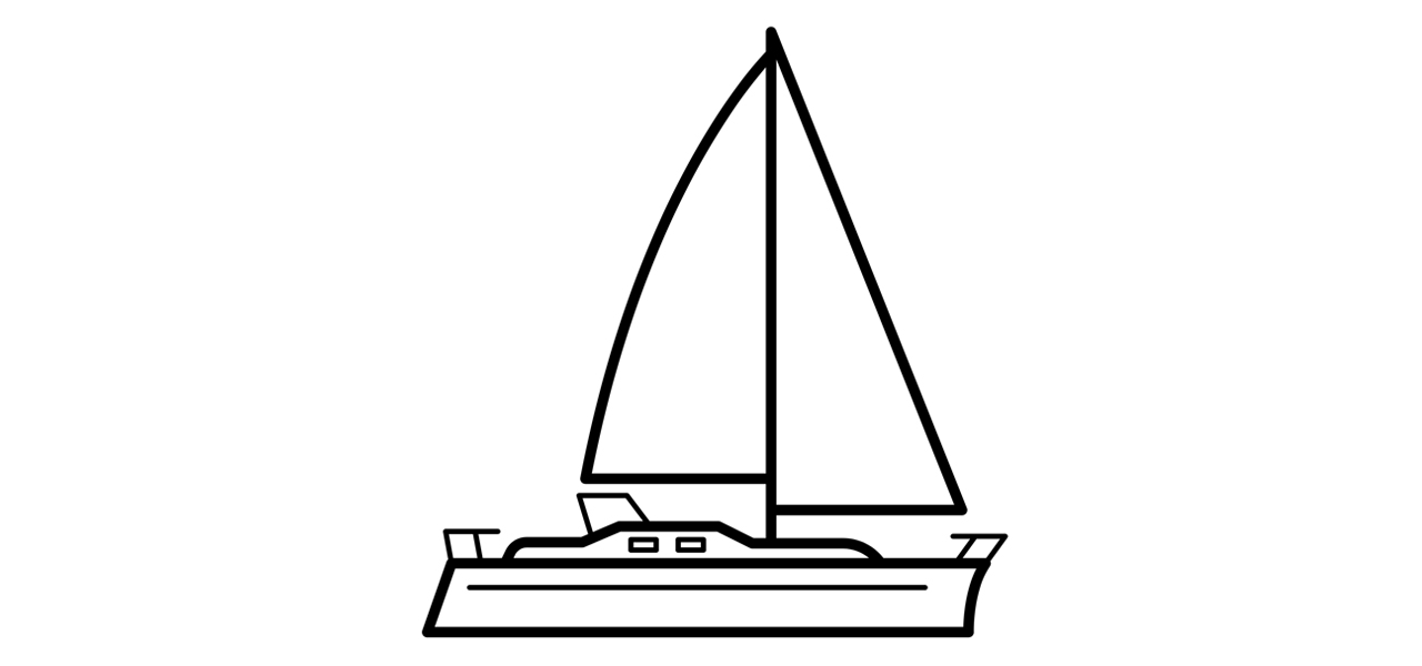 Segelboot Boot Zeichnen - 24+ Koleksi Gambar
