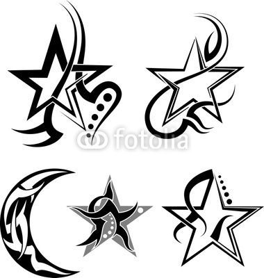 Detail Stern Tattoo Vorlage Zum Ausdrucken Nomer 19