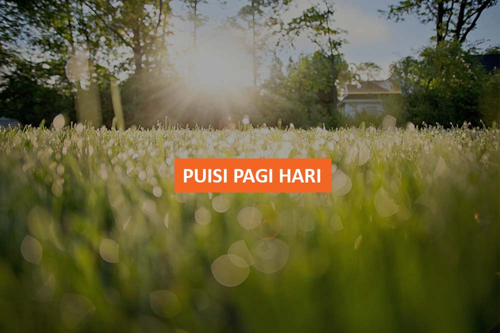 Detail Puisi Pendek Pagi Hari Nomer 15