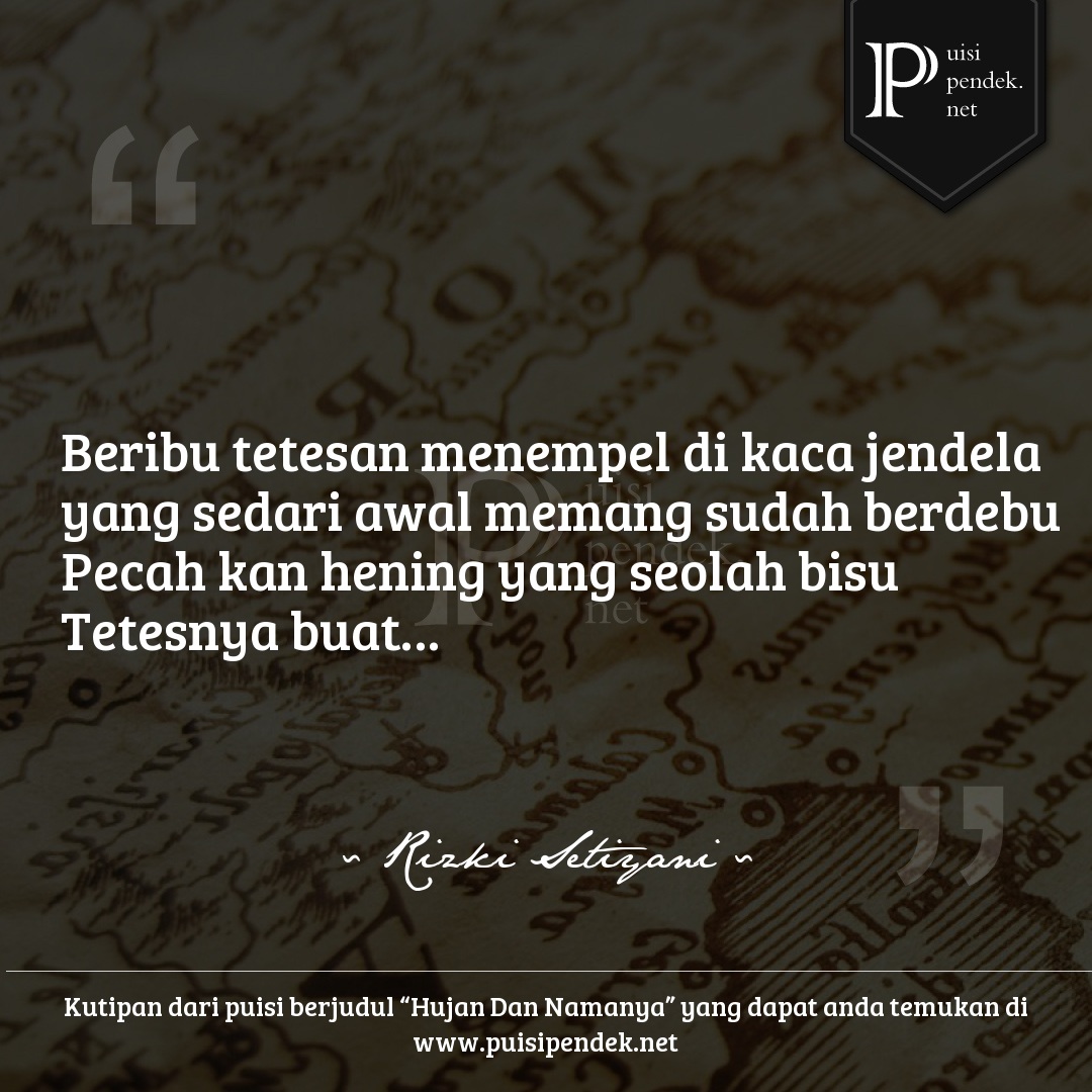 Puisi Pendek Tentang Hujan - KibrisPDR