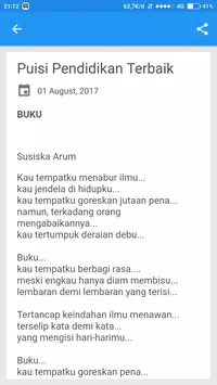 Detail Puisi Pendidikan Sd Nomer 11