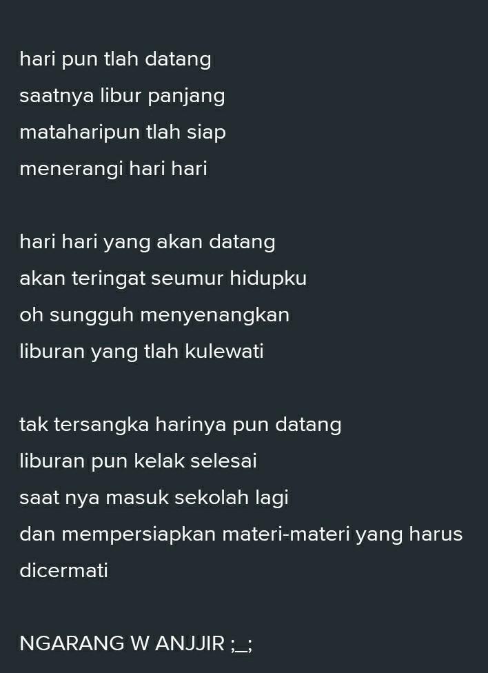 Detail Puisi Pengalaman Berlibur Ke Pantai Nomer 7