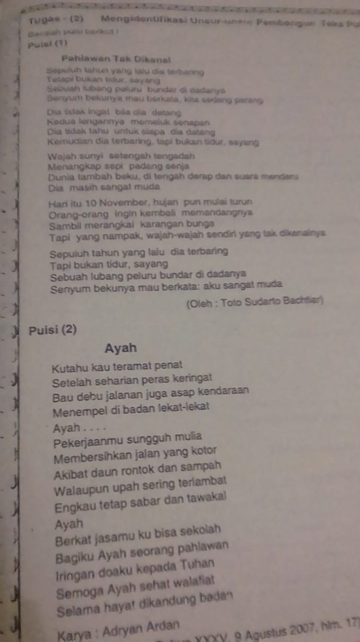 Detail Puisi Pengorbanan Ayah Nomer 47