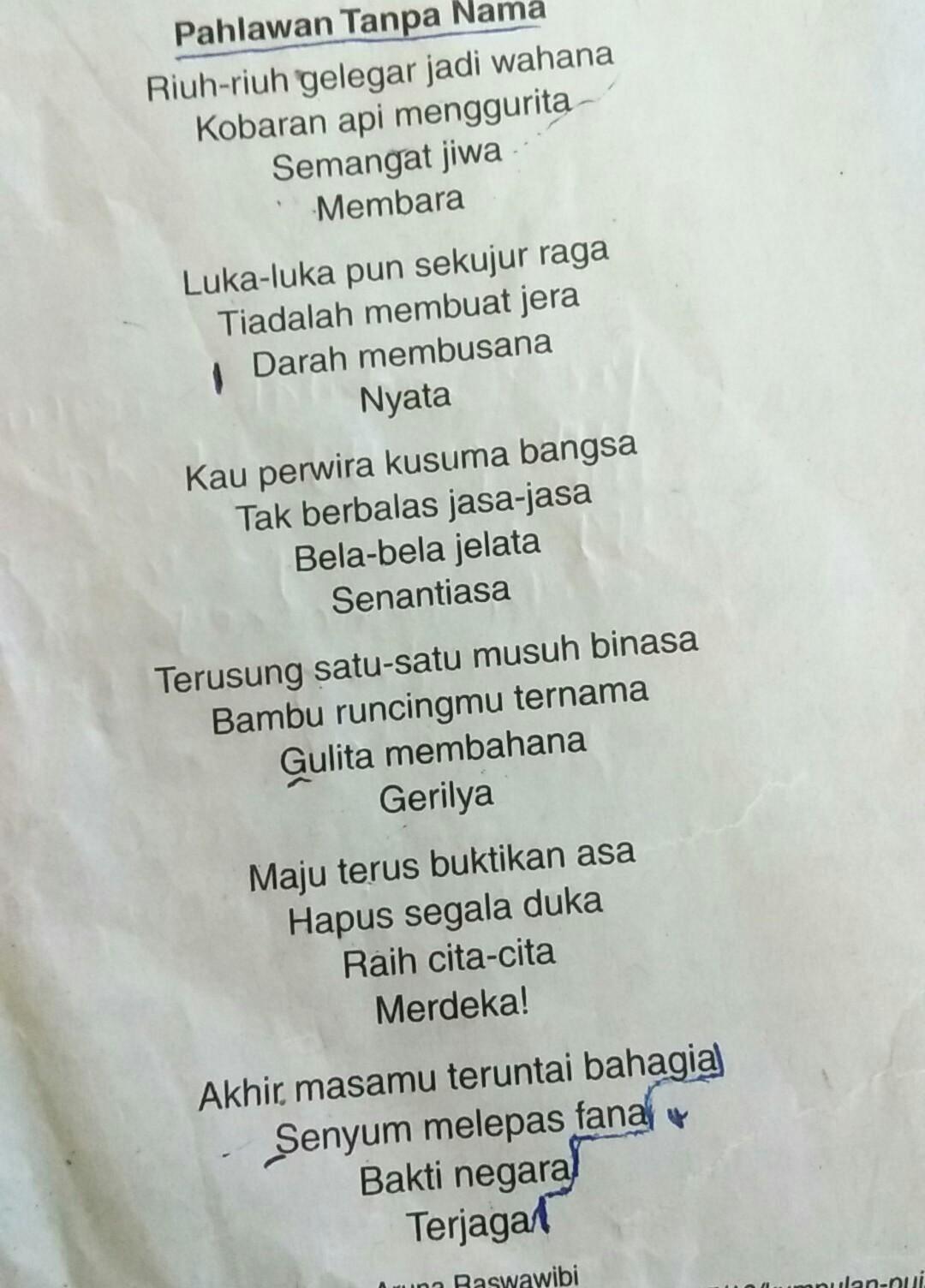 Detail Puisi Penuh Majas Nomer 2