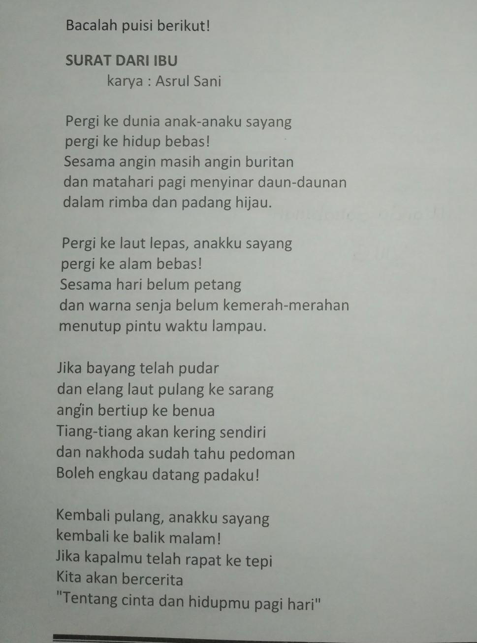 Detail Puisi Penuh Majas Nomer 9