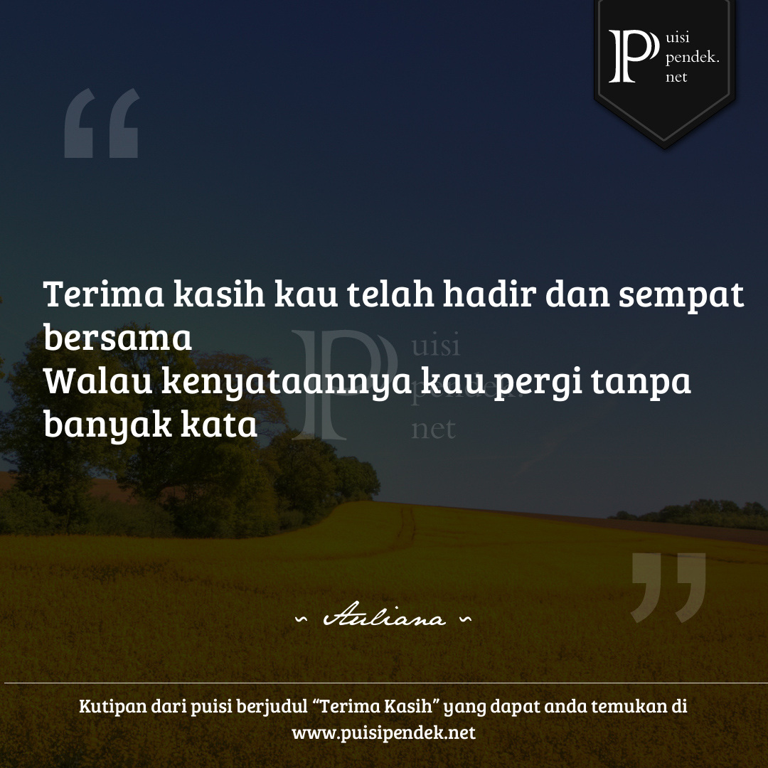 Detail Puisi Putus Cinta Nomer 20