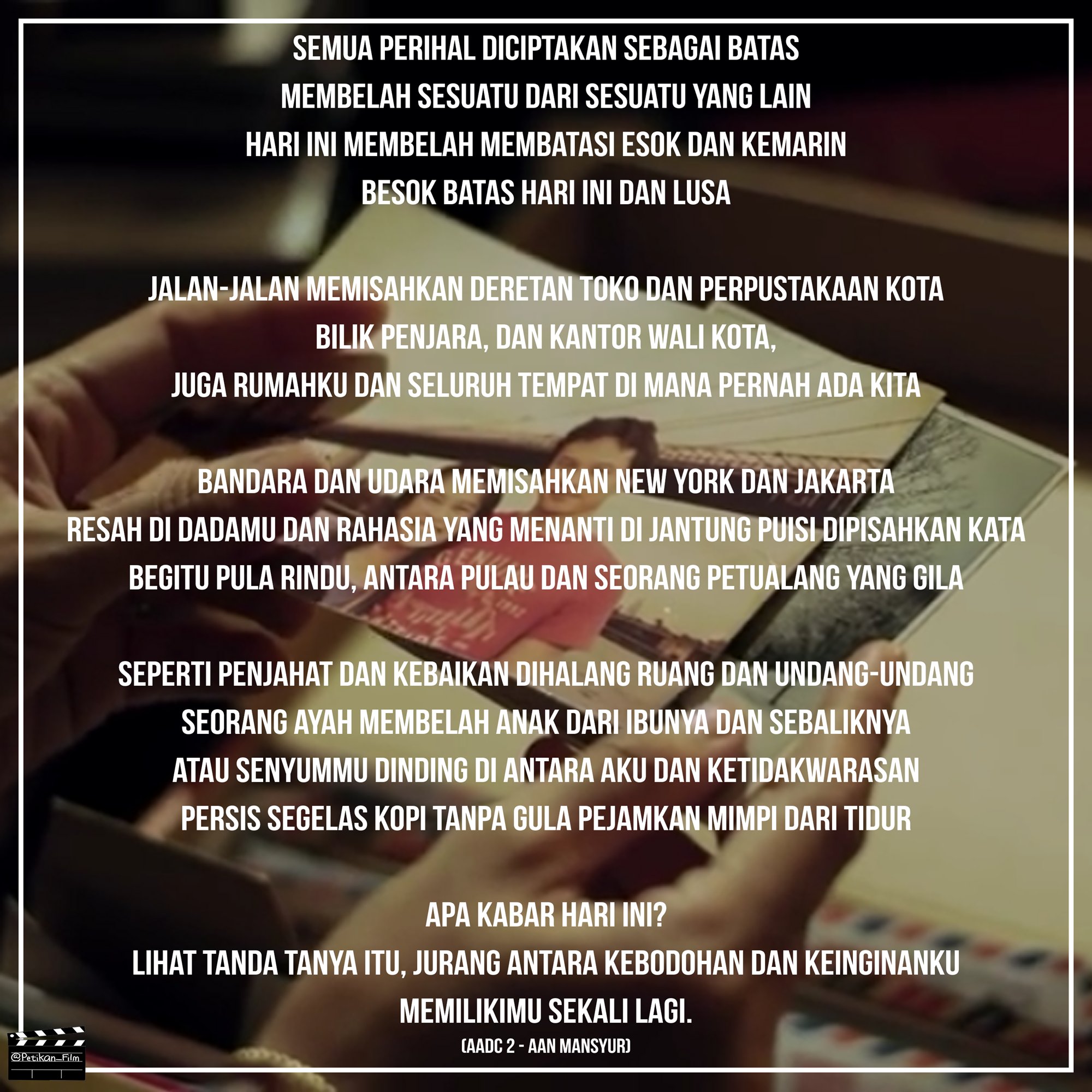 Detail Puisi Rangga Aadc 1 Nomer 13
