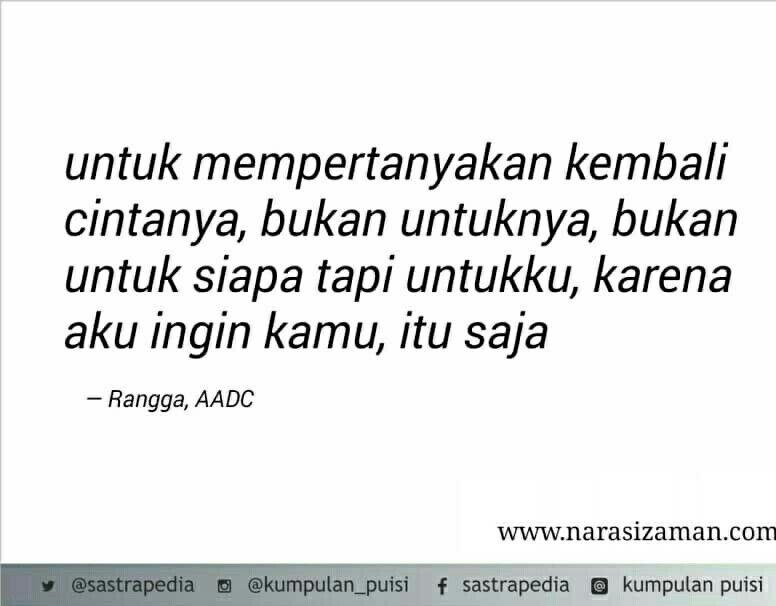 Detail Puisi Rangga Aadc 1 Nomer 26