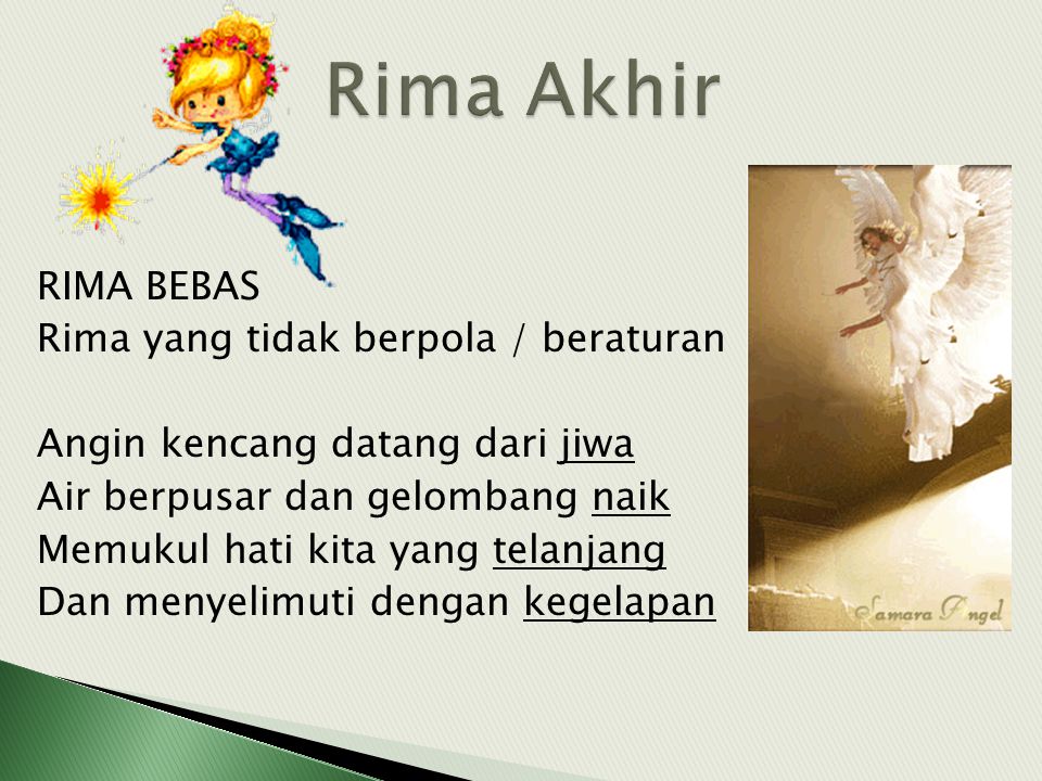 Detail Puisi Rima Bebas Nomer 2