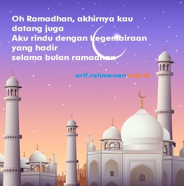 Detail Puisi Rindu Ramadhan Nomer 11