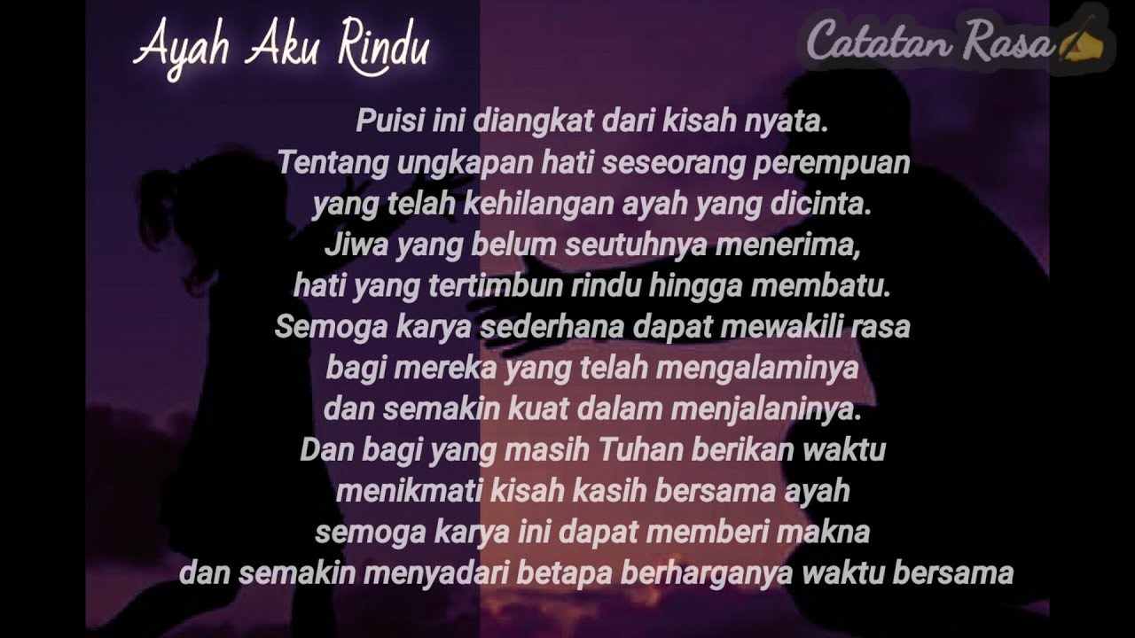 Detail Puisi Sedih Ayah Nomer 6