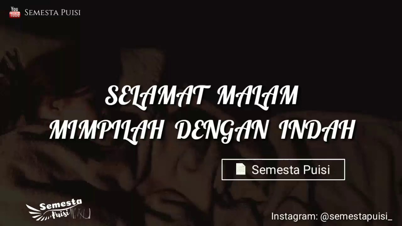 Puisi Selamat Malam - KibrisPDR